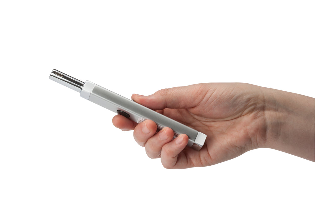 Candle lighter Brushed Chrome butane bl.