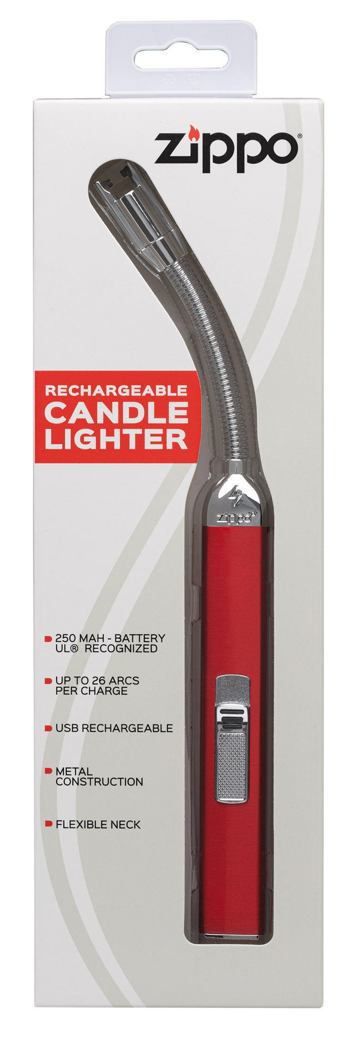 Rechargeable Candle Ltr Candy Apple Red
