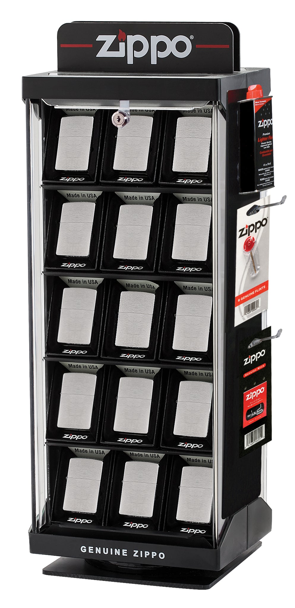 Flush Fuel/acc Dsply Boxd W/adaptor