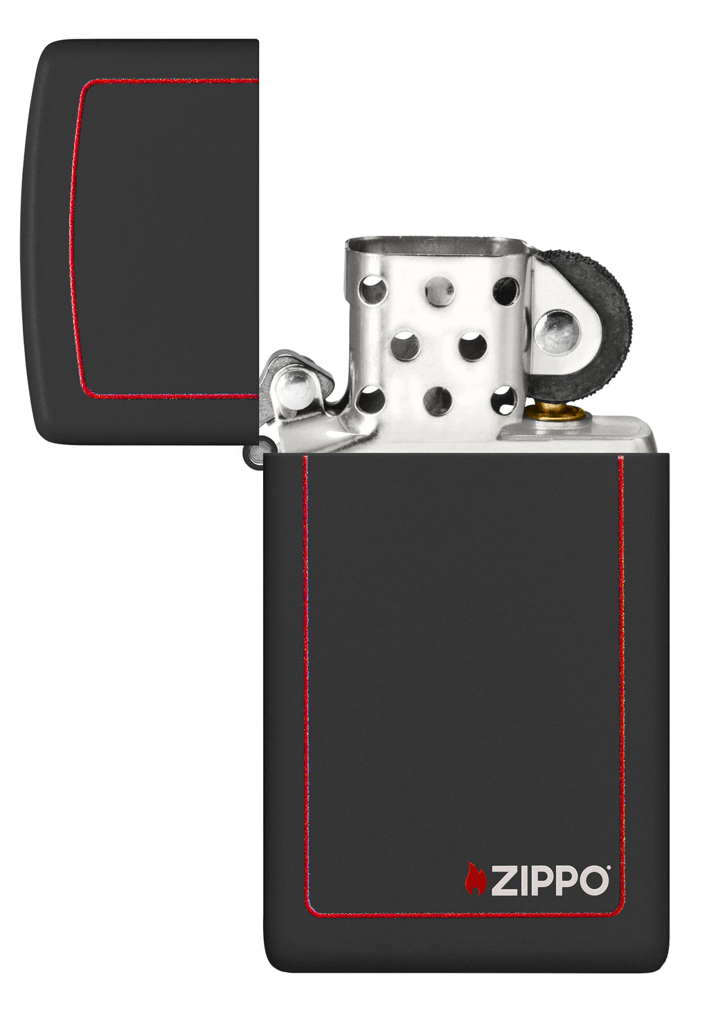 1618 Slim Black W/zippo-border