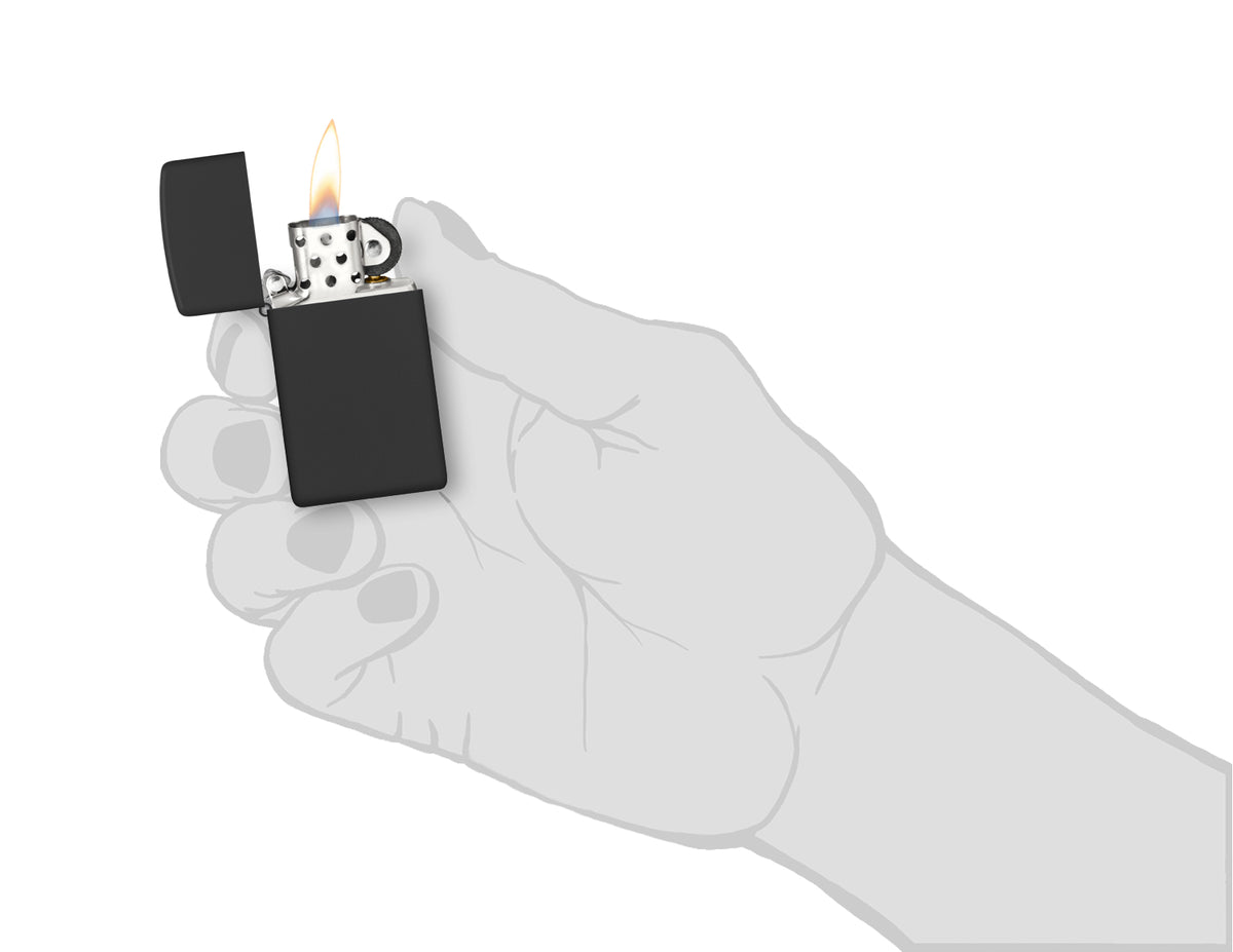 1618 Black Matte Slim