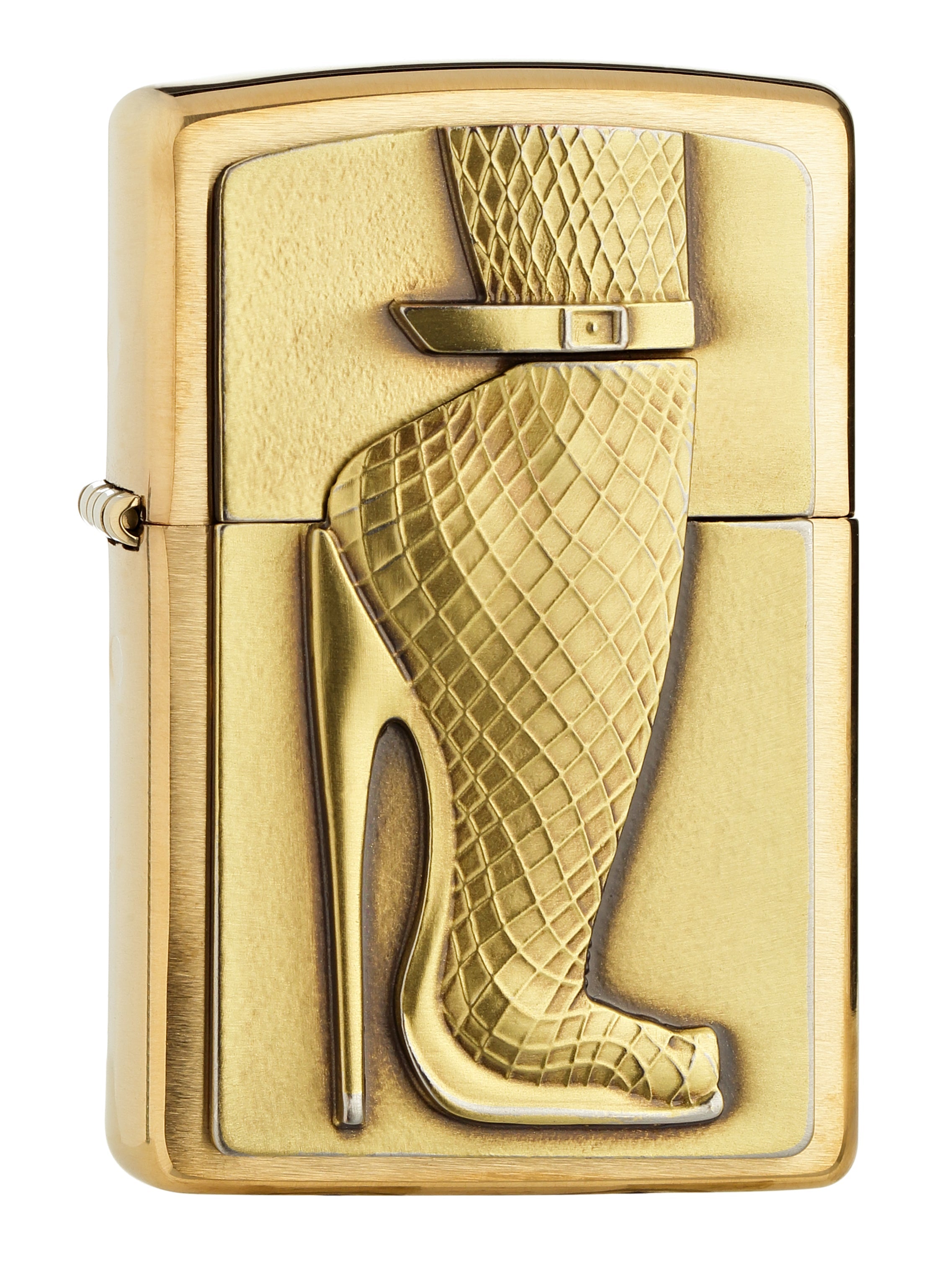 204B Golden High Heels