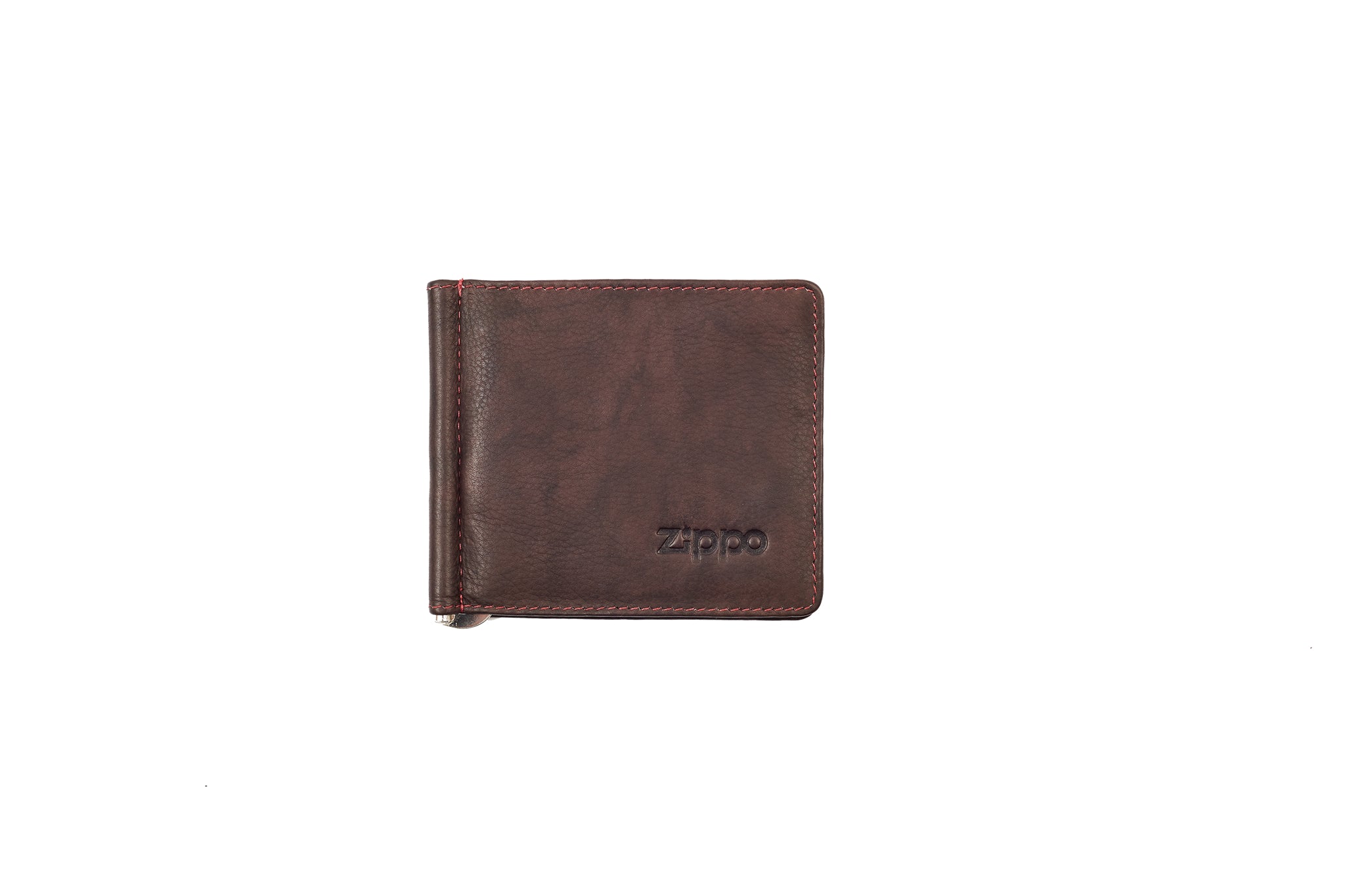 Money Clip Card Wallet Brown
