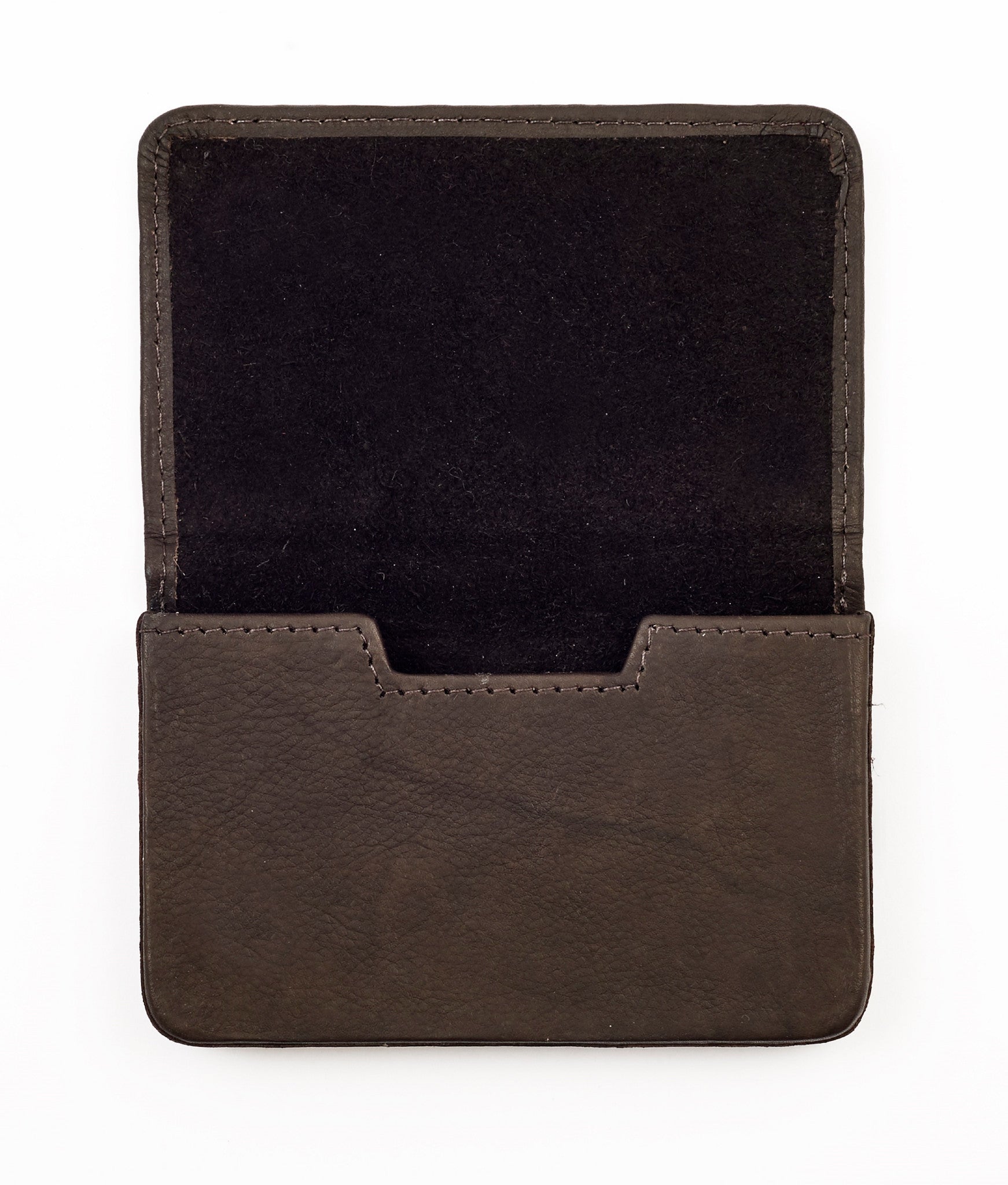 Business Card Holder Calf Antique