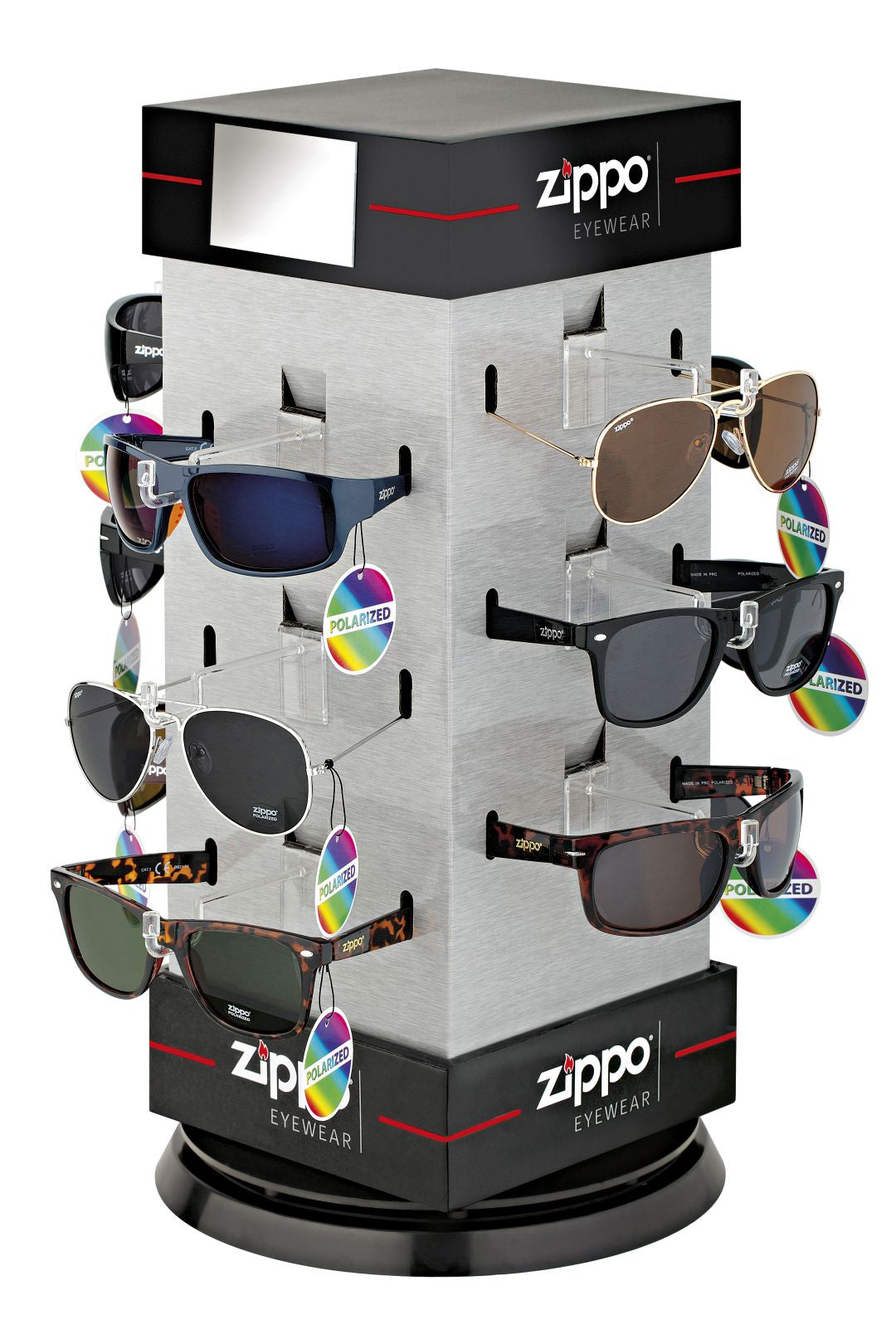 Display with 12 Sungl. Polar incl. Pouch