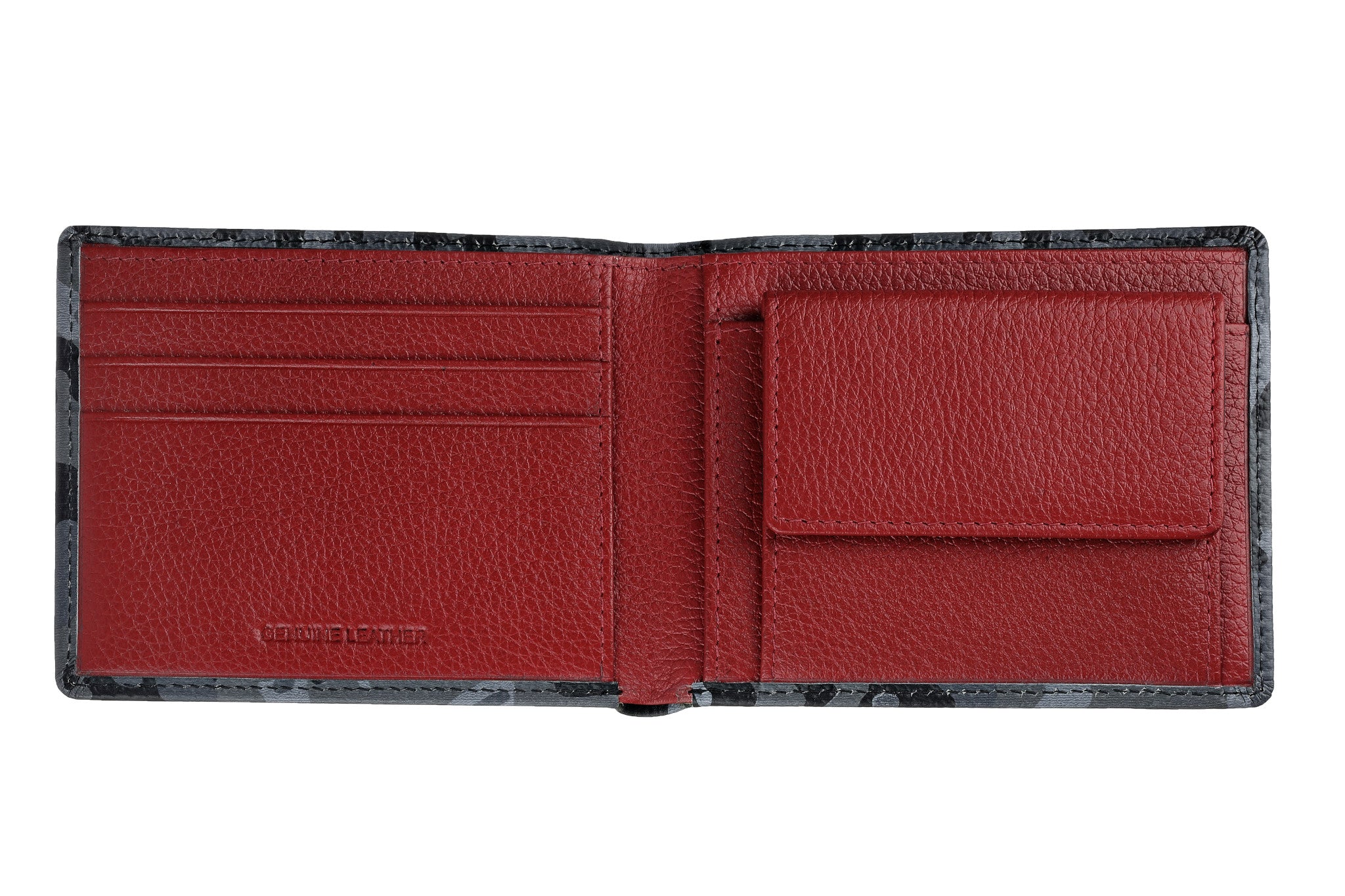 Wallet Camo Gray 3CC, Coins