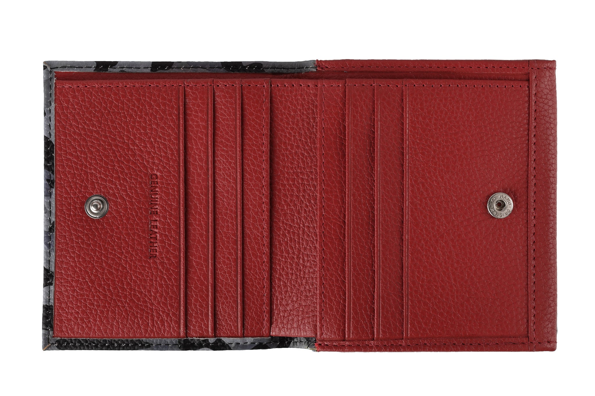 Wallet camo gray 6CC Coin