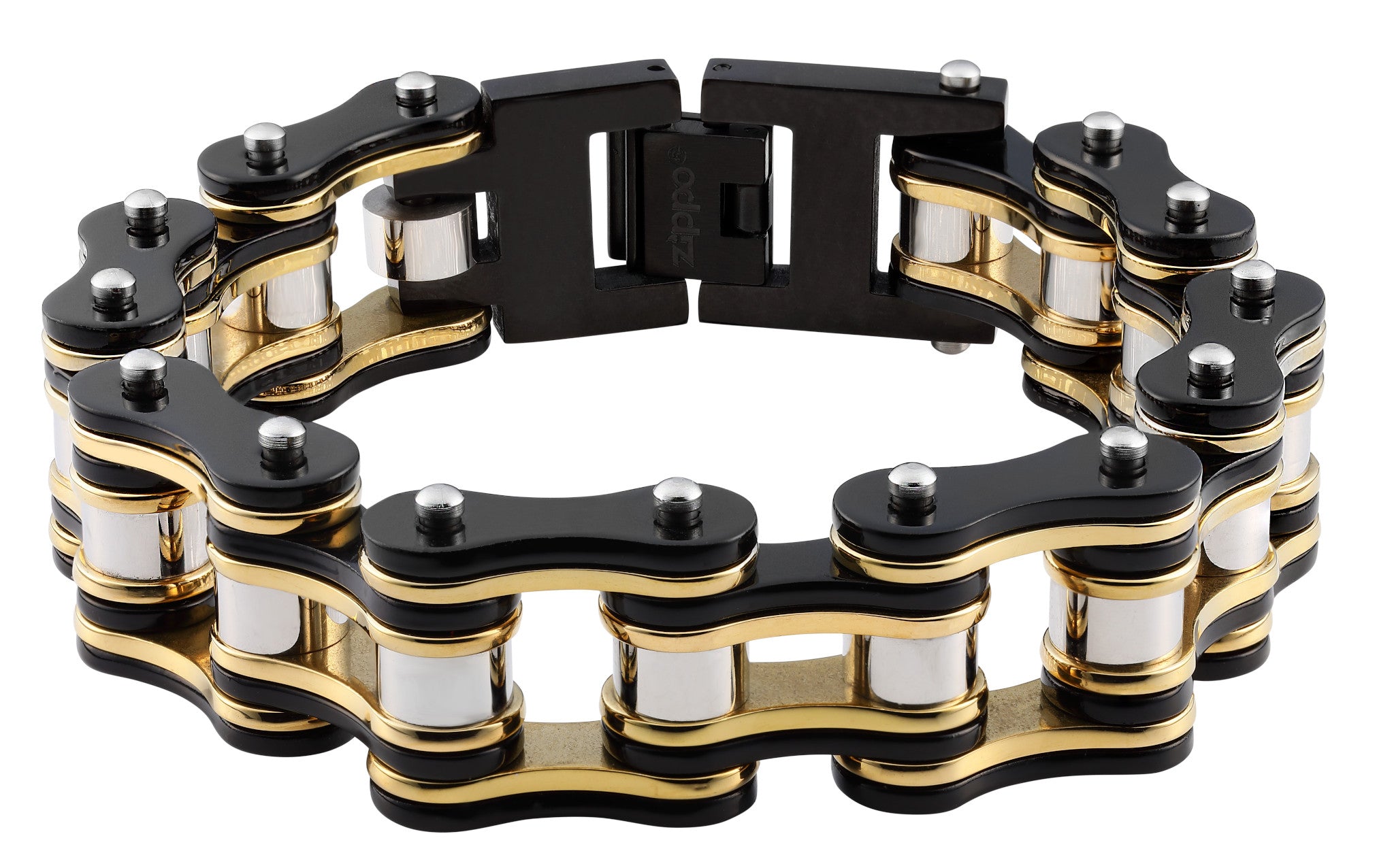 Bike Chain Black/Gold - 18 x 1.6 x 0.8cm