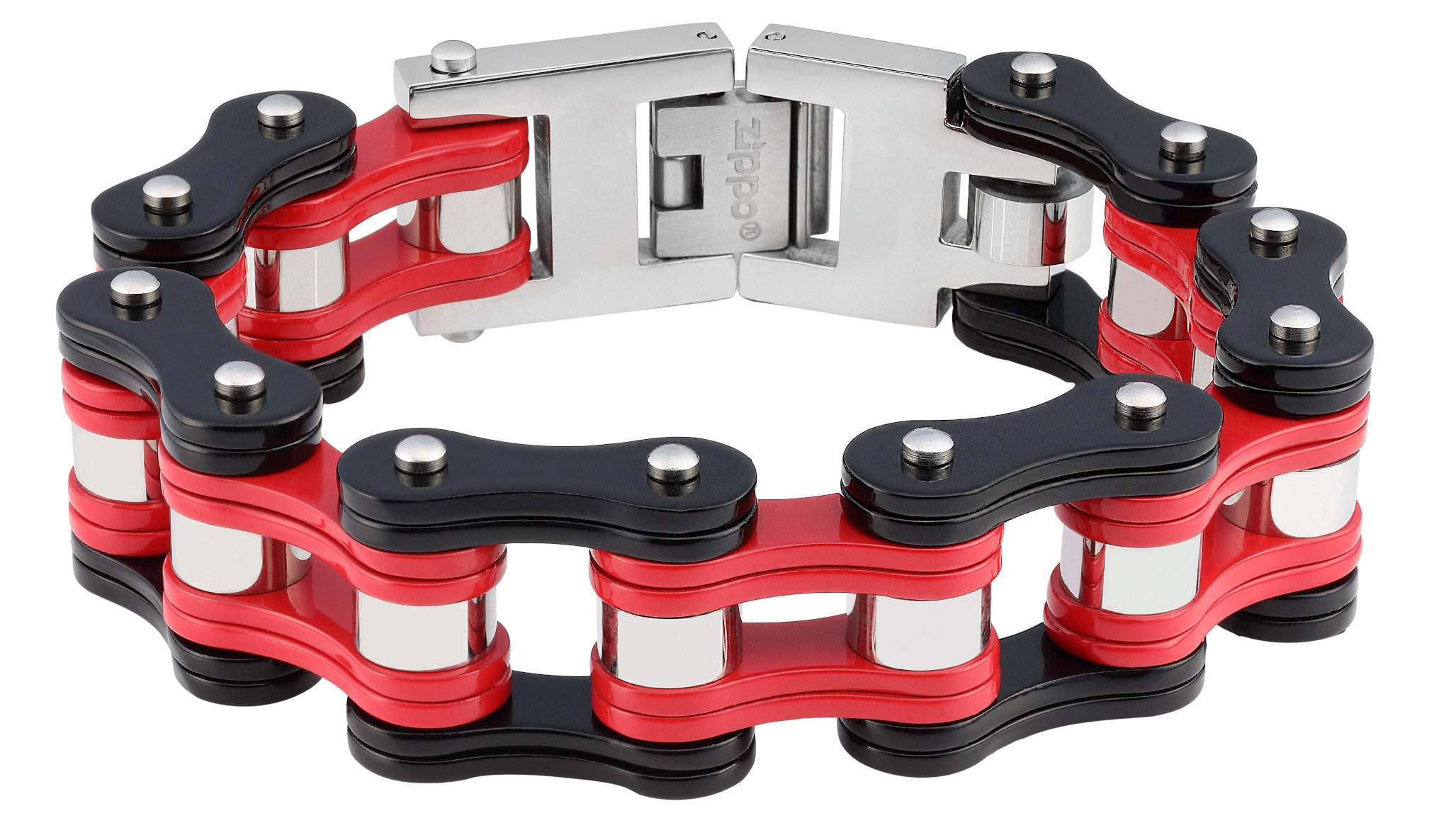 Bike Chain Black/Red - 22 x 1.6 x 0.8 cm