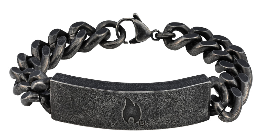 Antique bracelet w. Plate 22cm