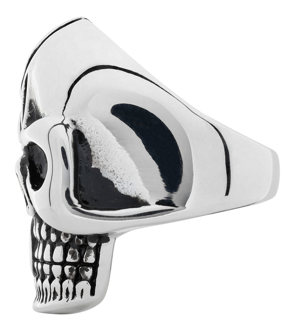 Stainless steel skull ring 70