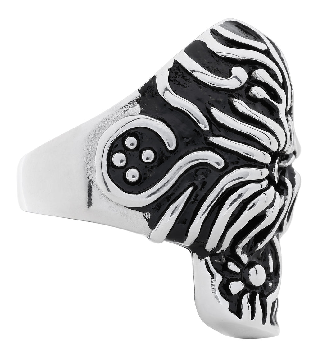 Stainless steel skull ring 64