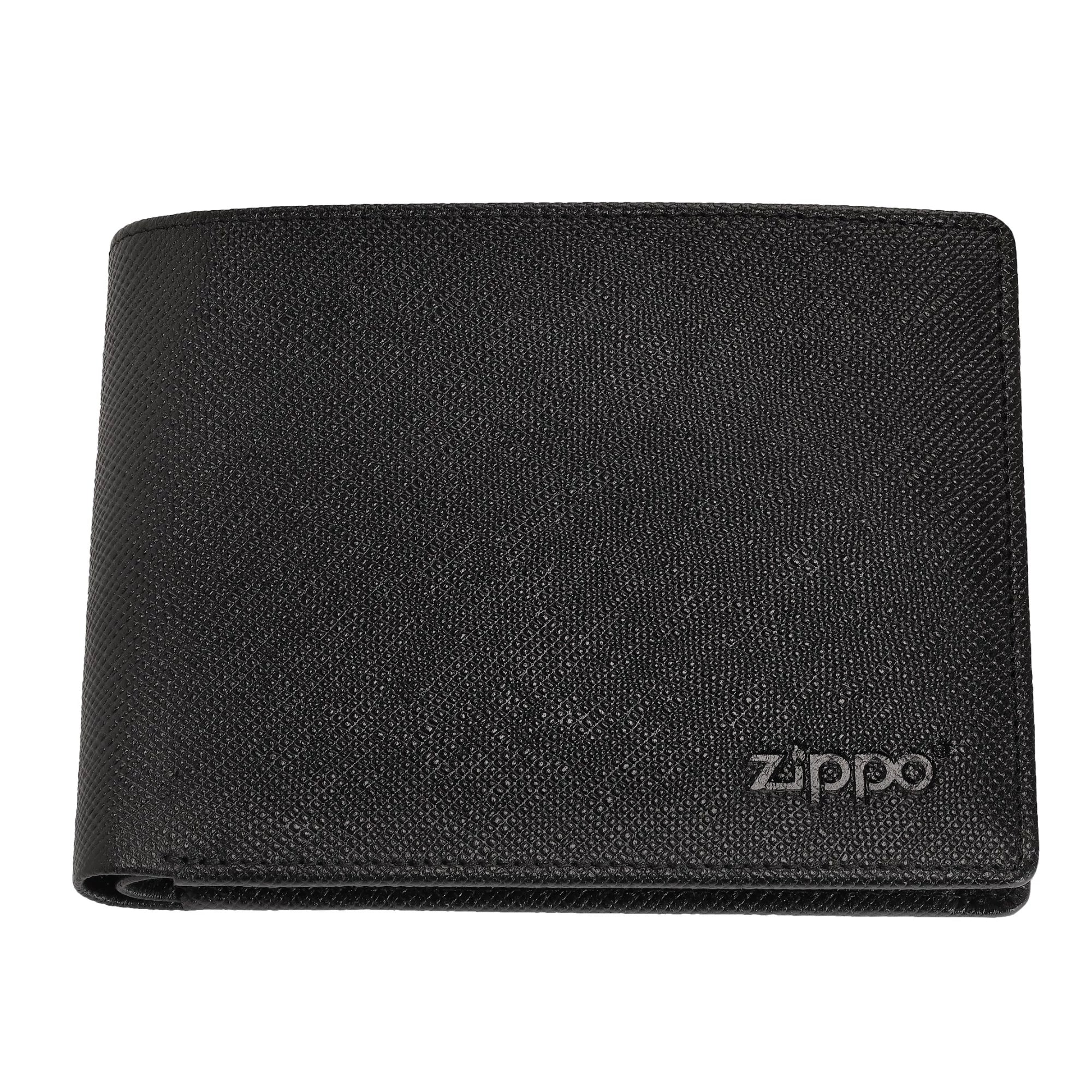 Zippo Saffiano top-fold-two