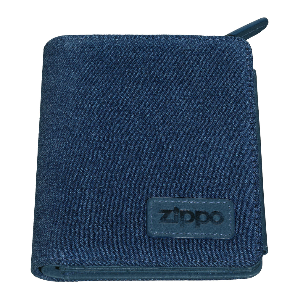 Ladies Wallet Denim Calf Antique