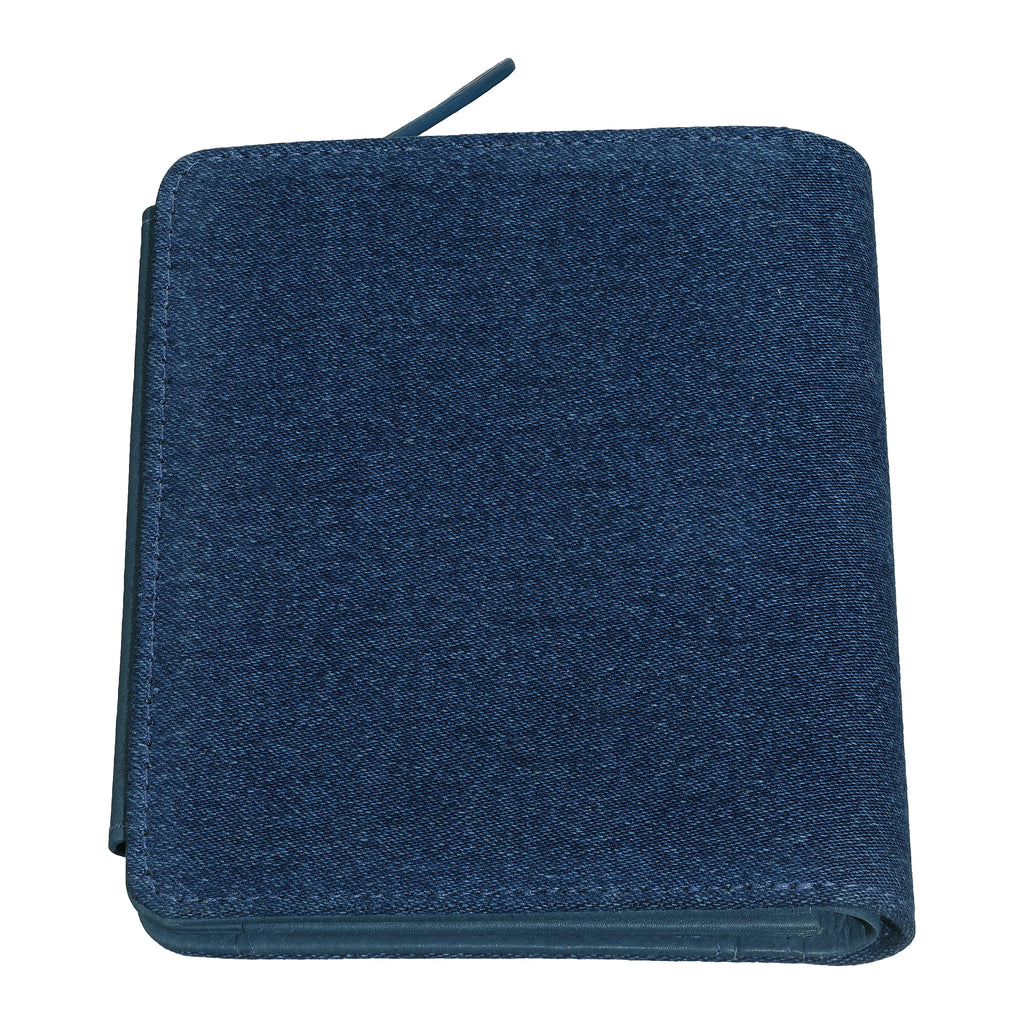 Ladies Wallet Denim Calf Antique