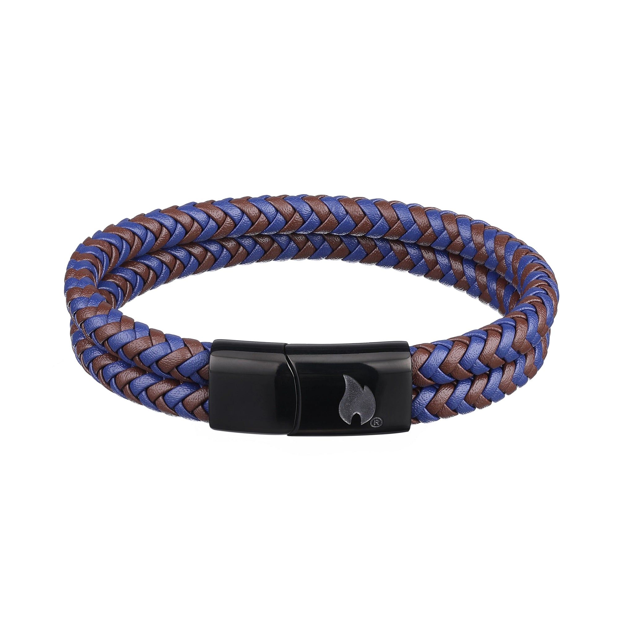Two Layer Leather Bracelet 20cm