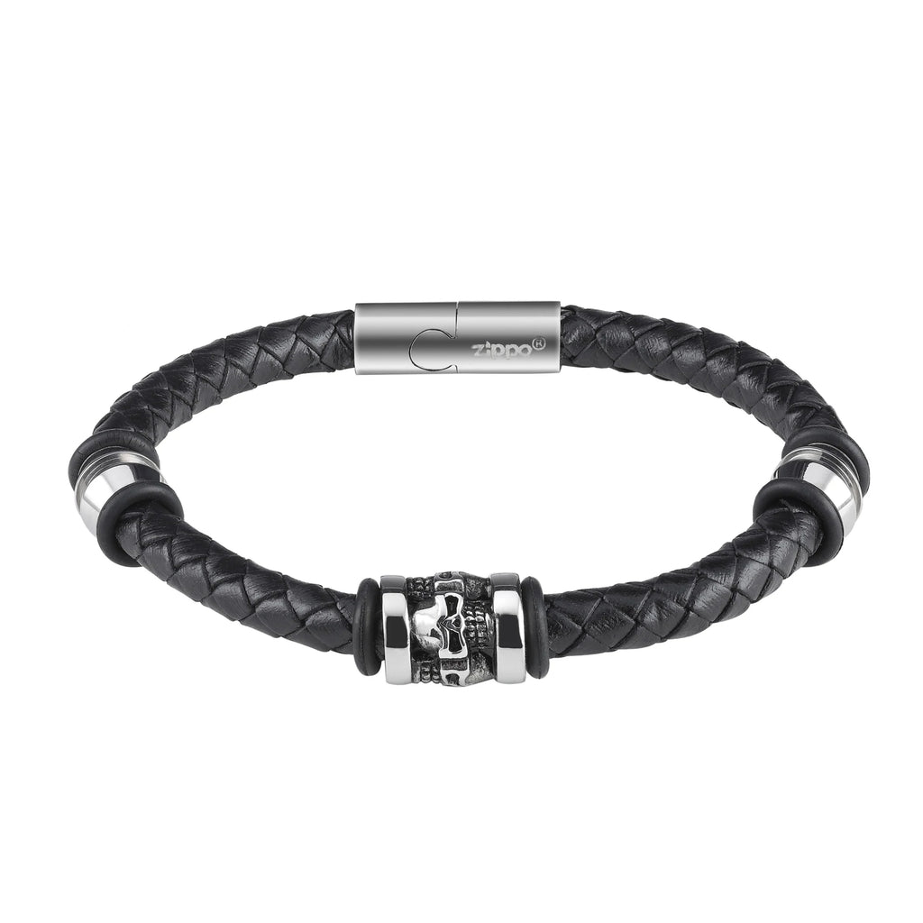 Braided Black L. 3 Steel Acc. B. 22cm