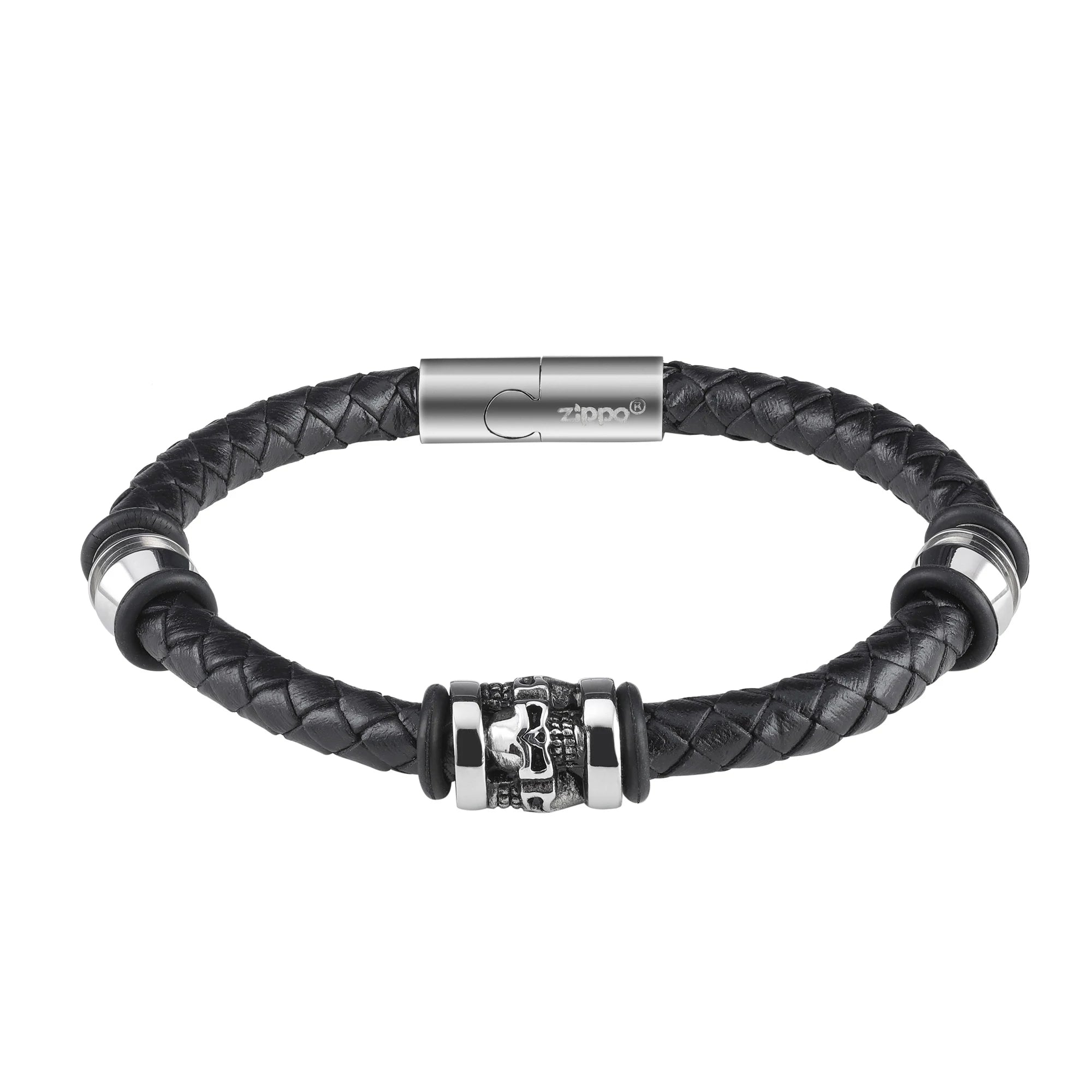 Braided Black L. 3 Steel Acc. B. 22cm