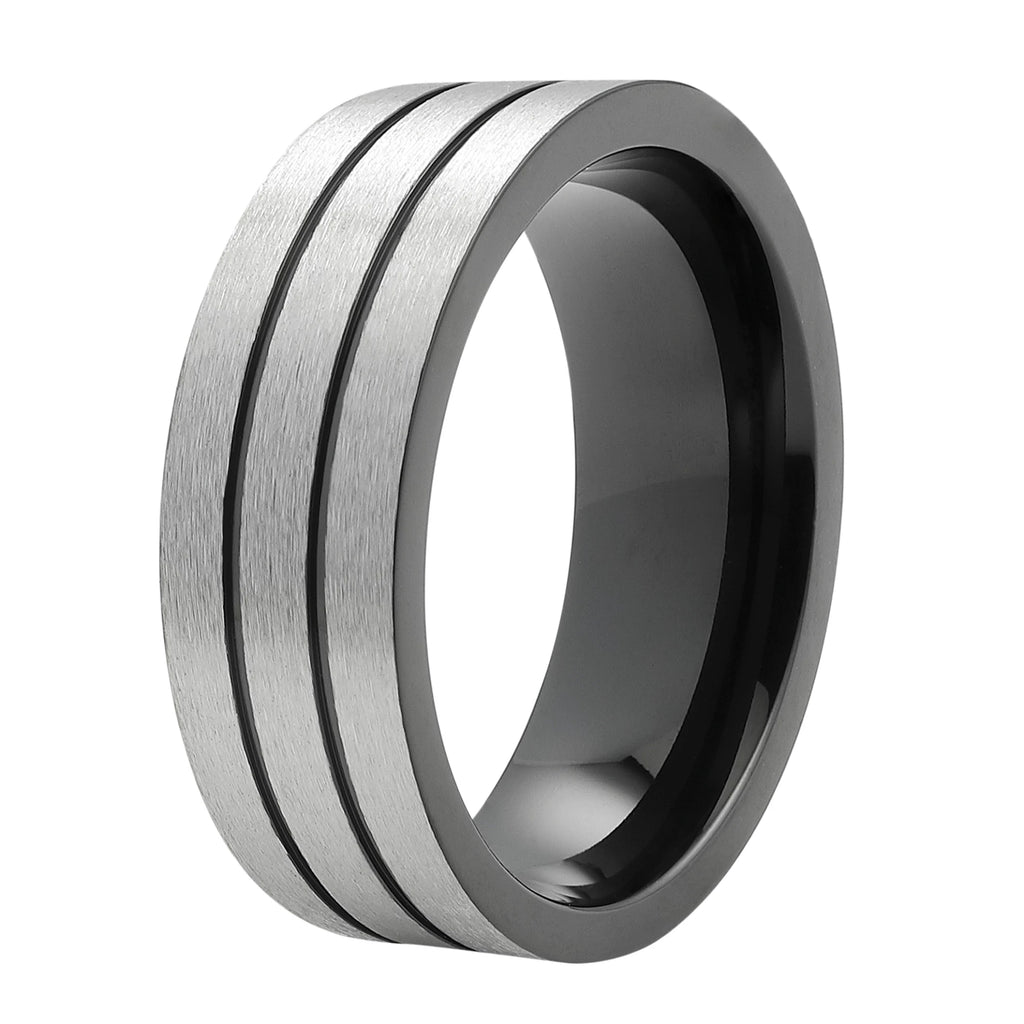 Brushed Finish Ring #60