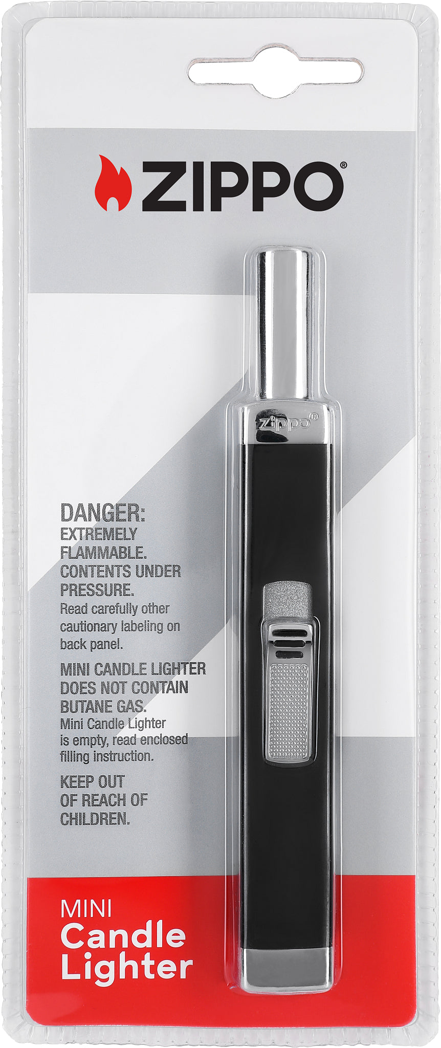 Candle lighter Black Matte butane bl.