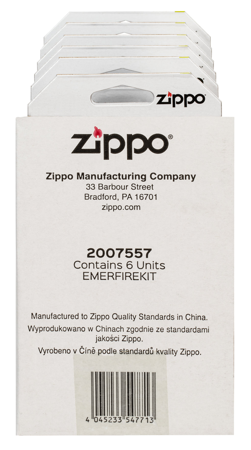 40571 Zippo Emergency Fire Kit EN/PL/CS