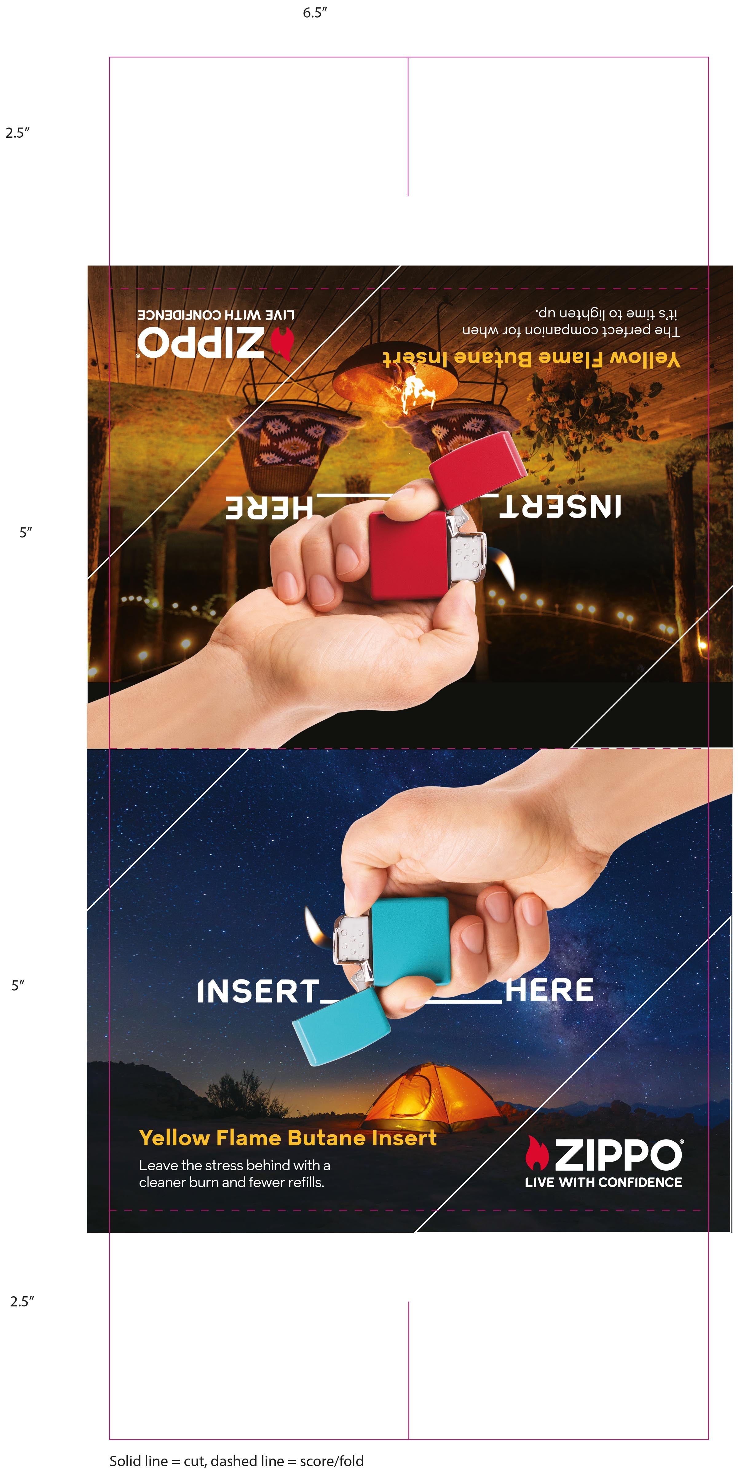 Yellow Flame Butane I. - POP Kit - EN
