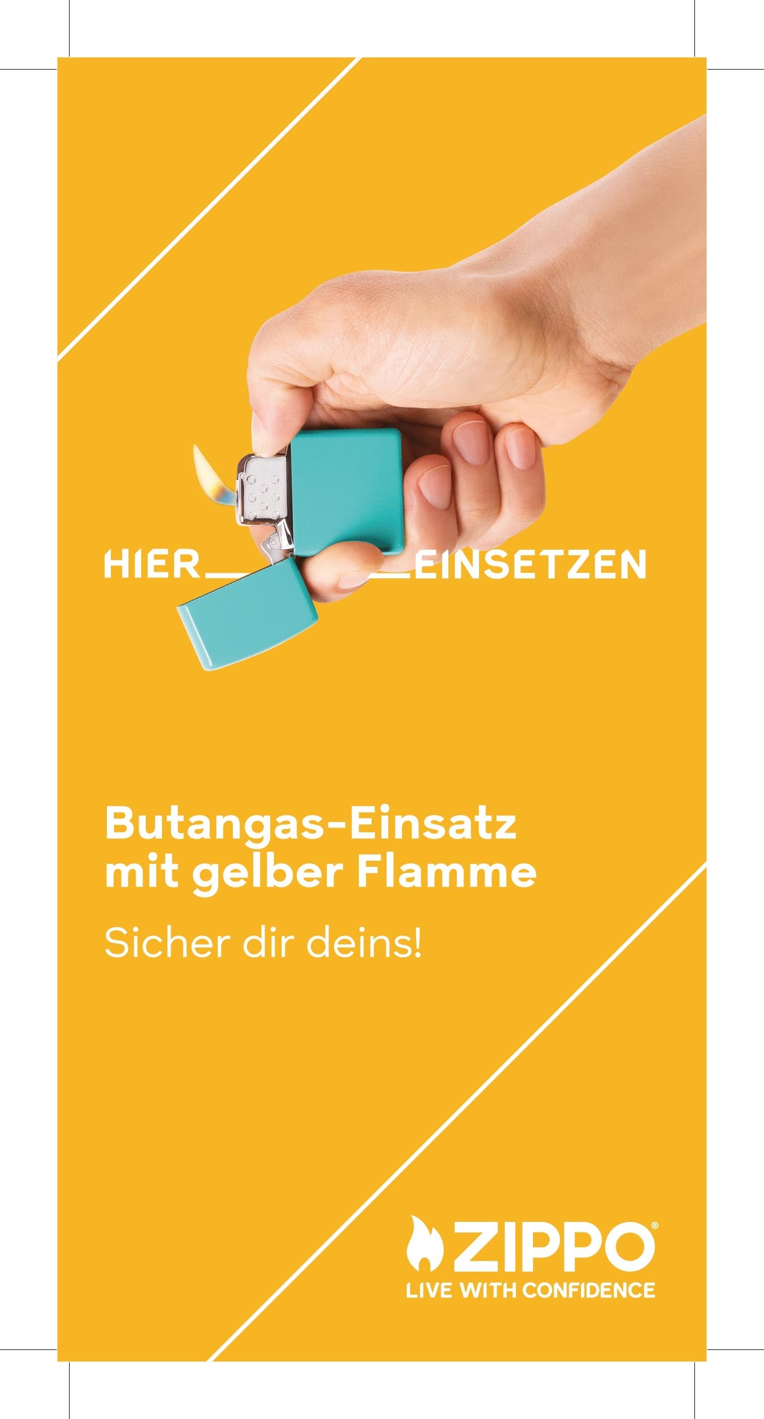 Yellow Flame Butane I. - POP Kit - DE