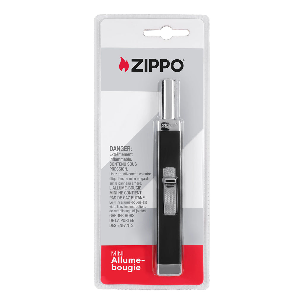 Candle Lighter Black Matte butane bl. FR