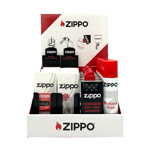 Zippo consumables counter display