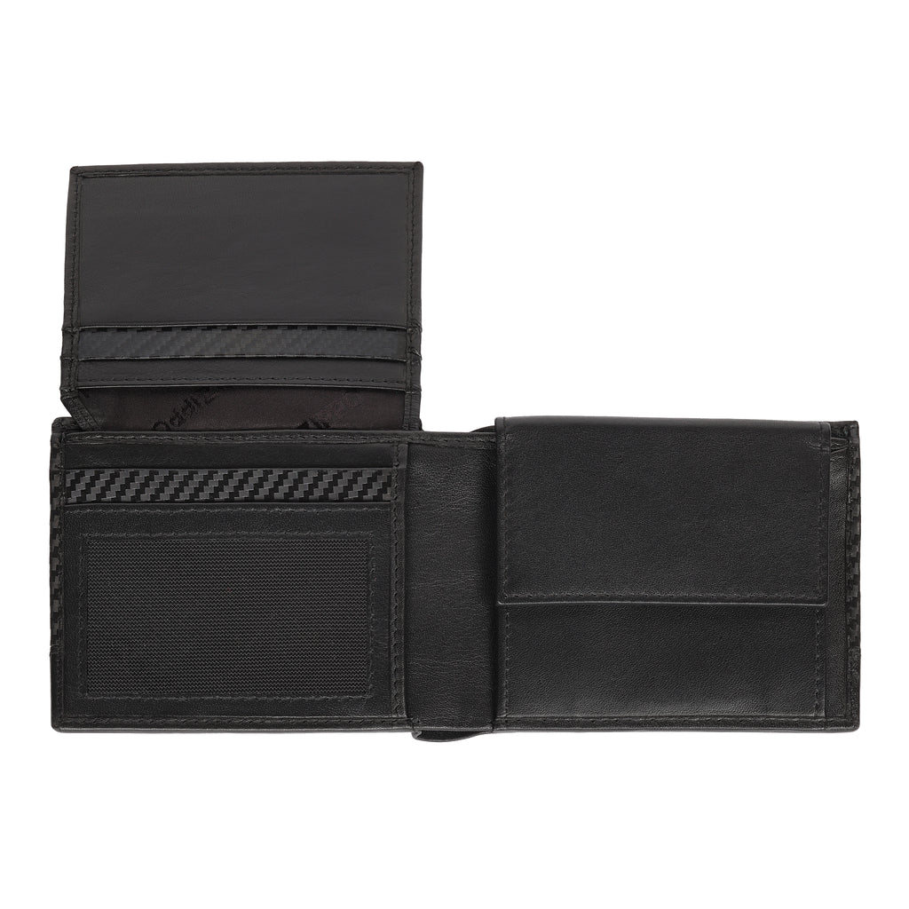Carbon Range Tri-fold Wallet w/ Coin Case