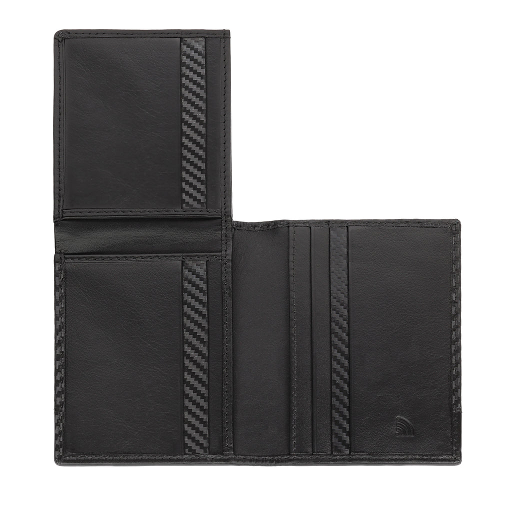 Carbon Range Wallet Tri-fold vertical