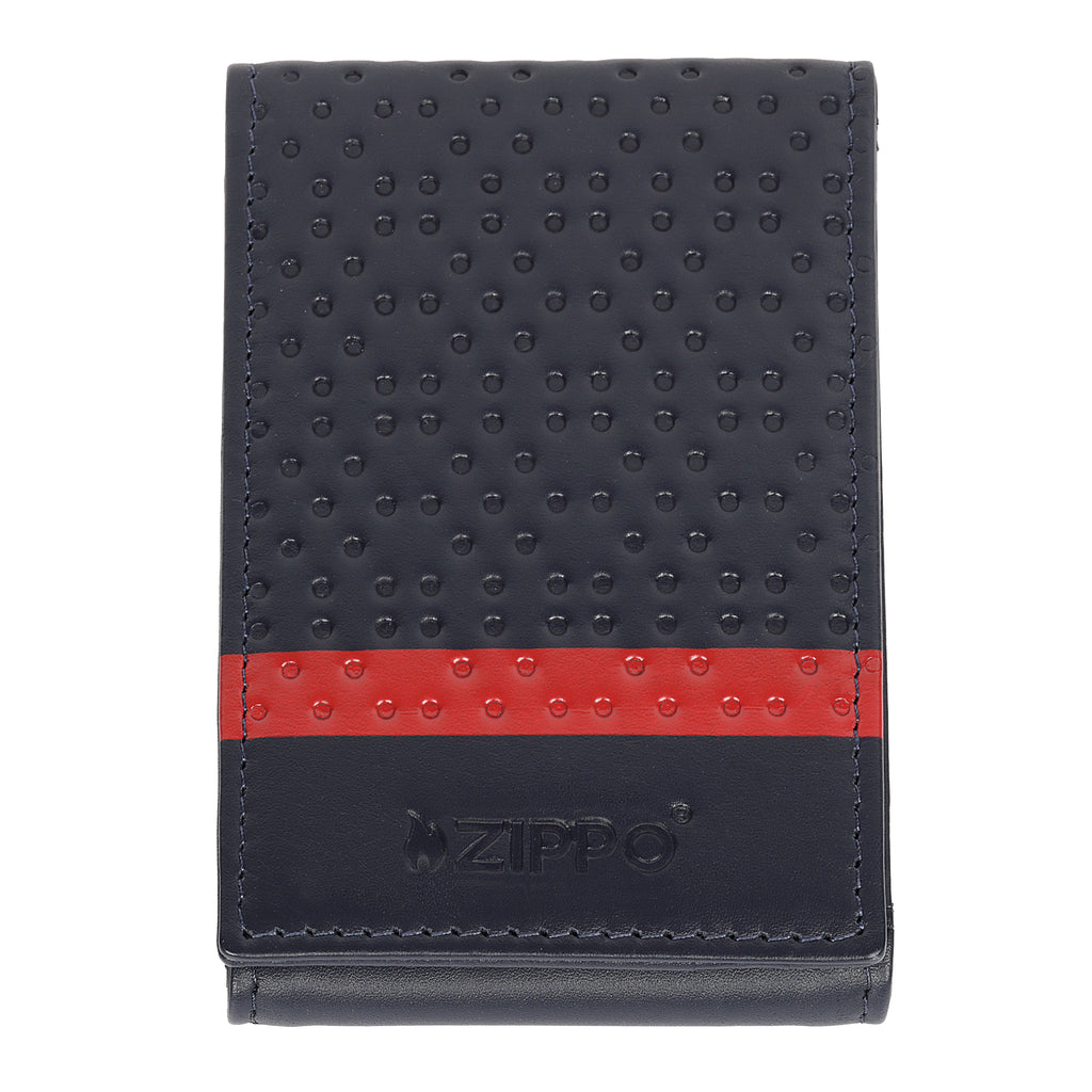 Navy Blue Credit Card Case Foldable