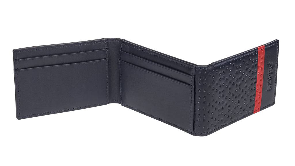 Navy Blue Credit Card Case Foldable
