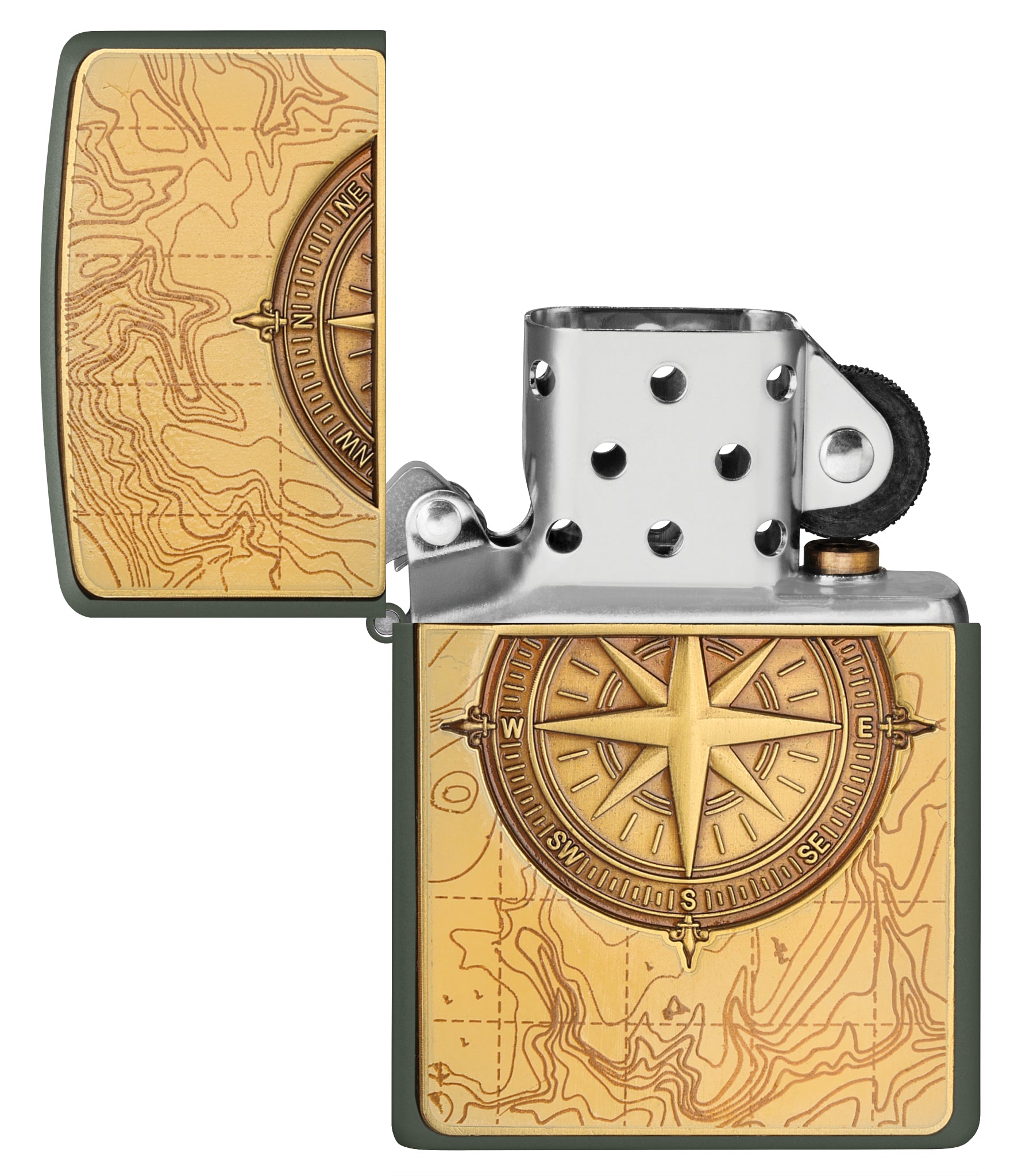 221 Topographic Compass