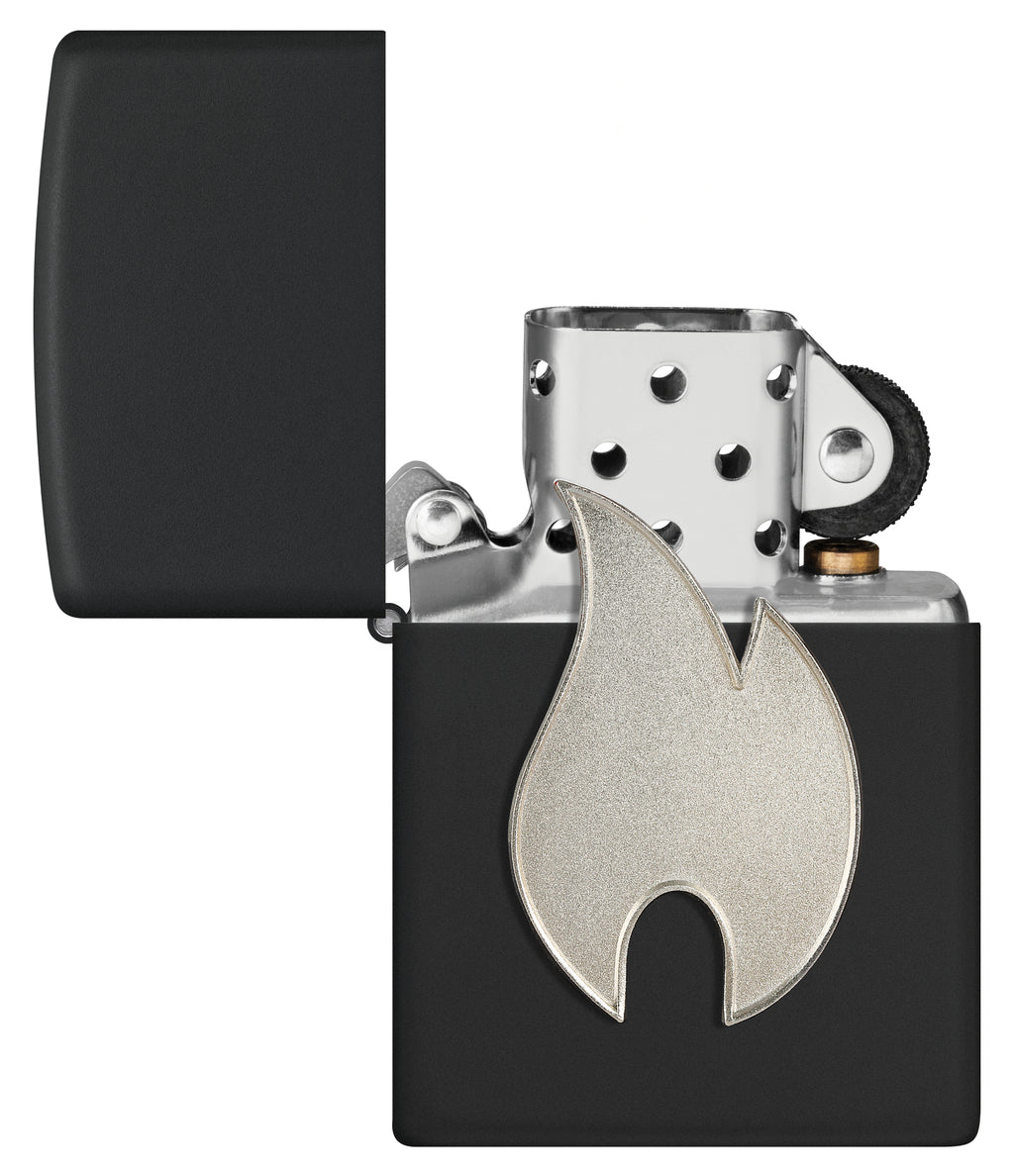218 BIG Flame silver