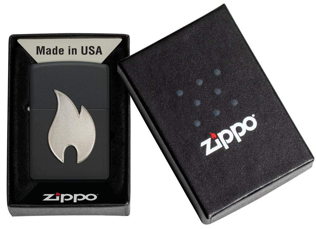 218 BIG Flame silver