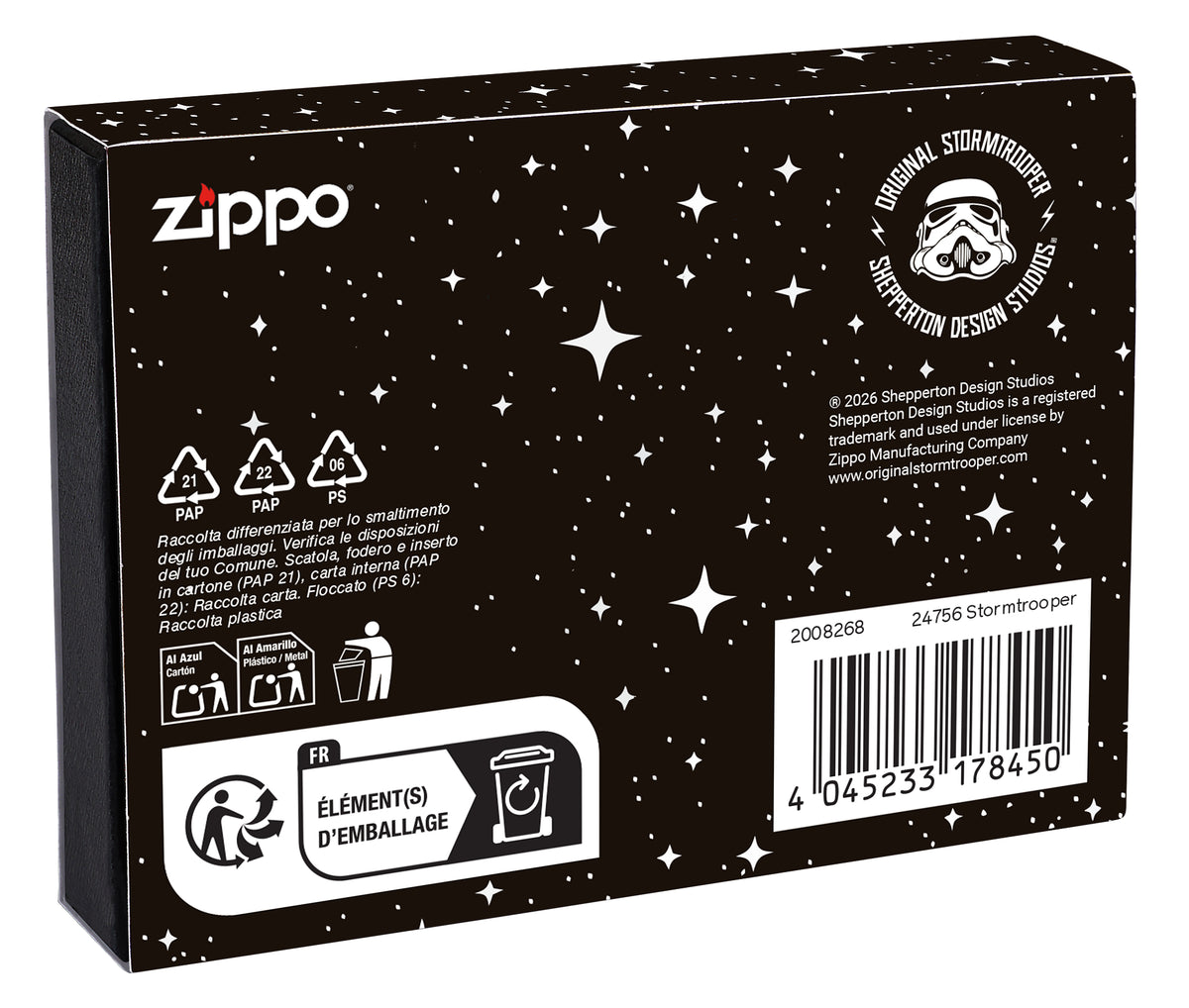 24756 Original Stormtrooper LE Emblem Lighter