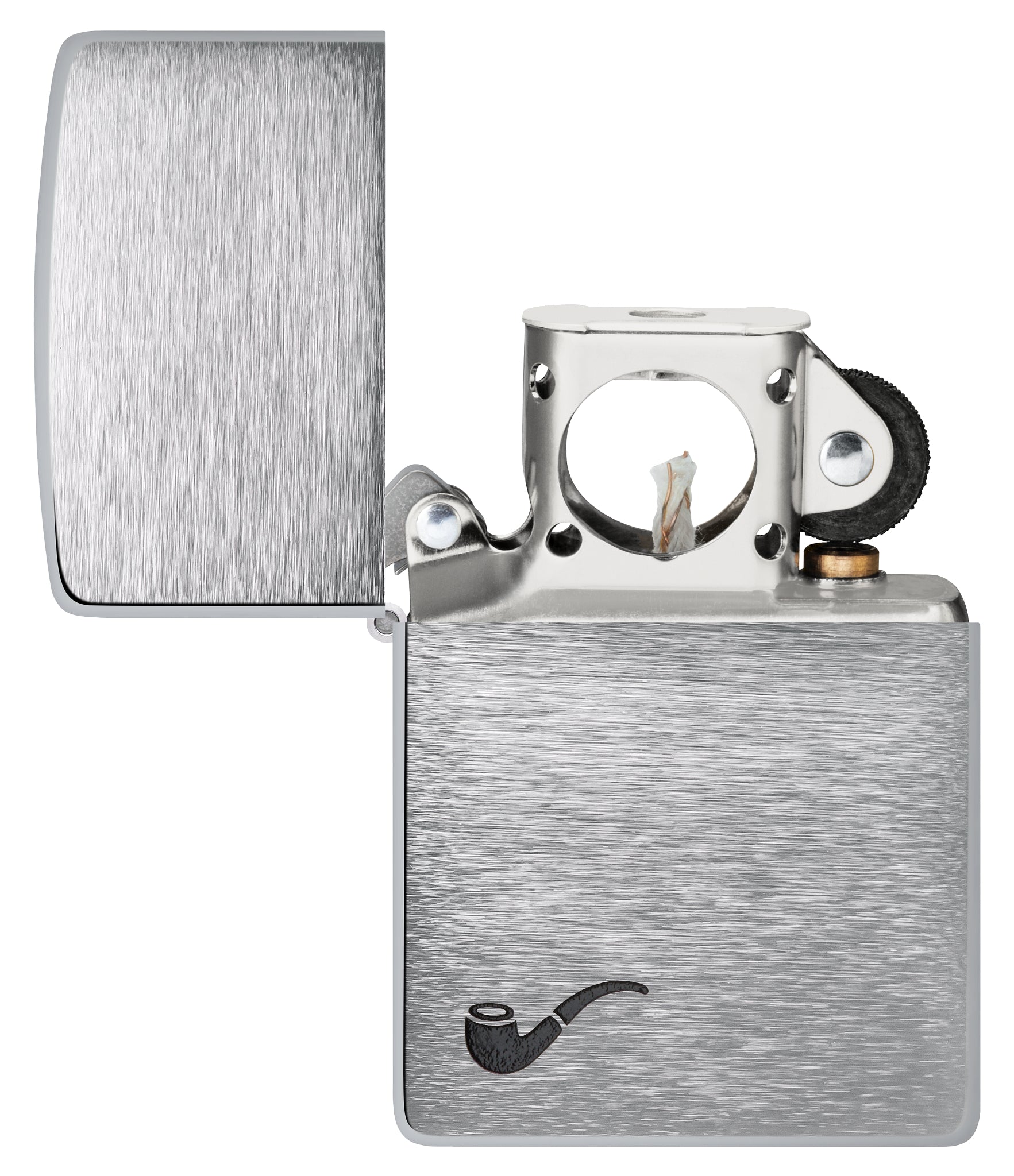 PL ZIPPO 200 PIPE CHROME BRUSHED