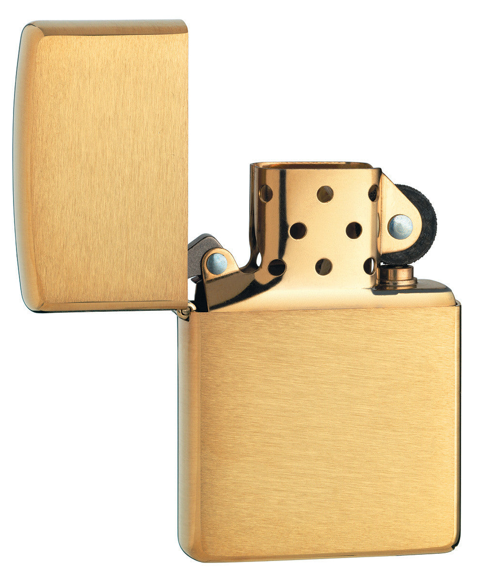 PL ZIPPO 204 B BRASS BRUSHED
