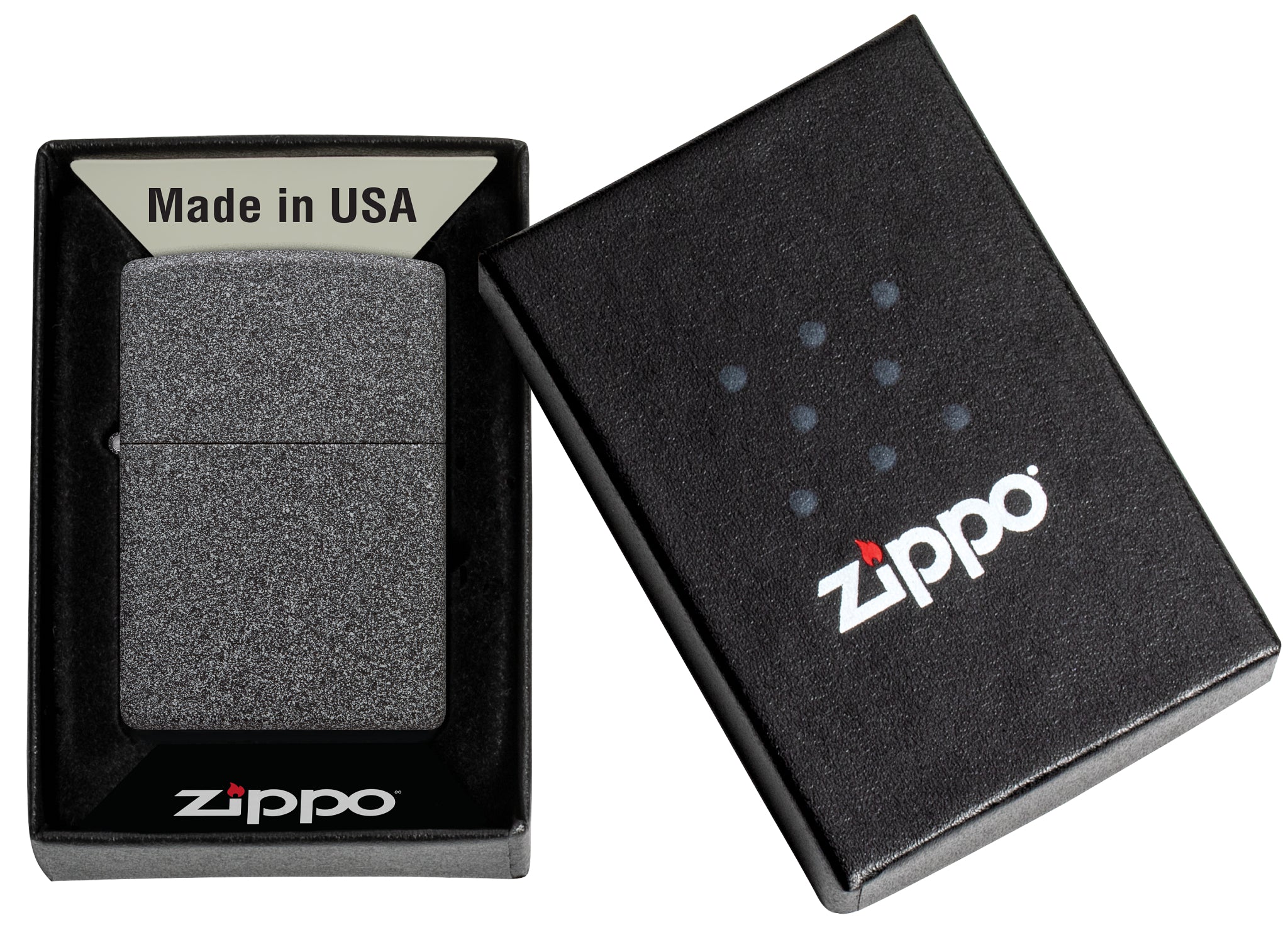 PL ZIPPO 211 REG IRON STONE