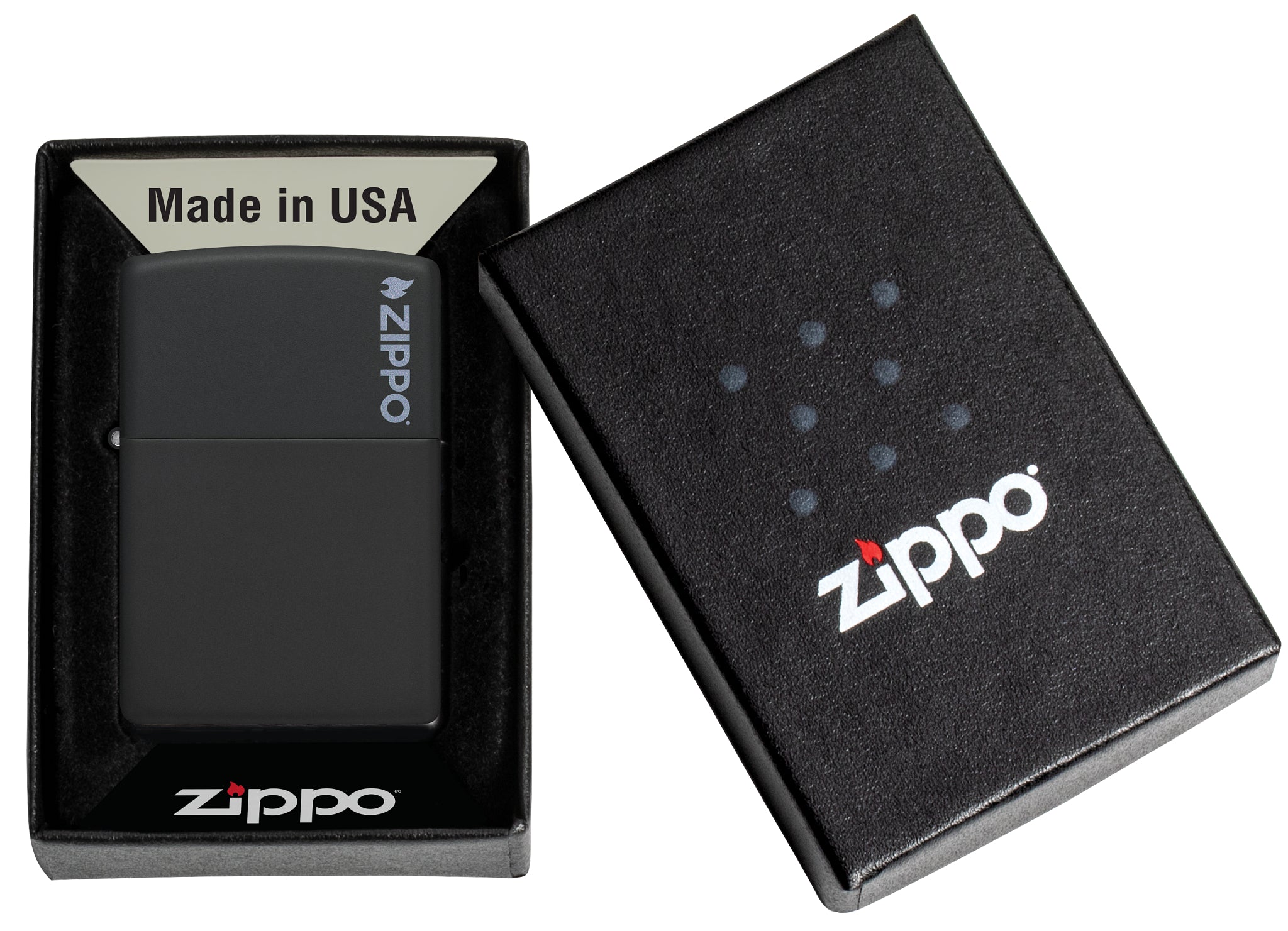 218ZL Black Matte with Zippo Logo