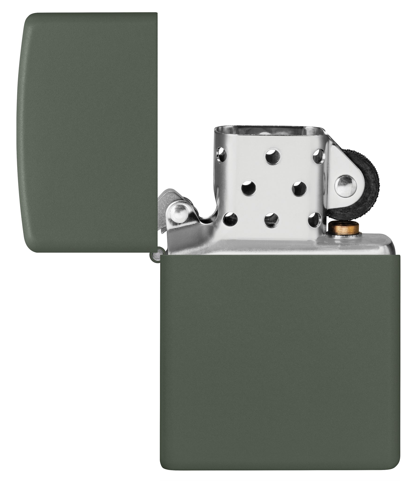 PL ZIPPO 221 GREEN MATTE