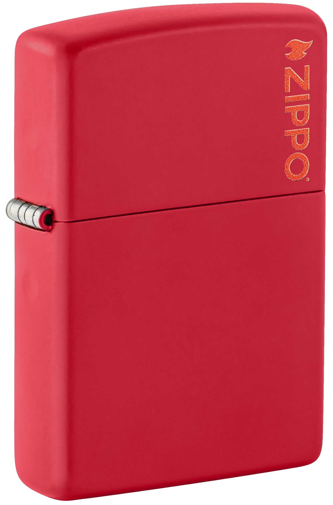 233ZL Red Matte with Zippo Logo