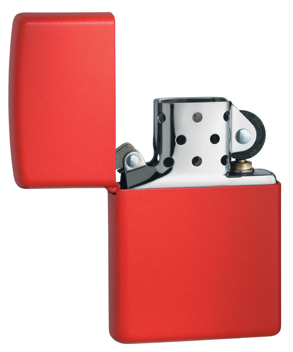 PL ZIPPO 233 RED MATTE