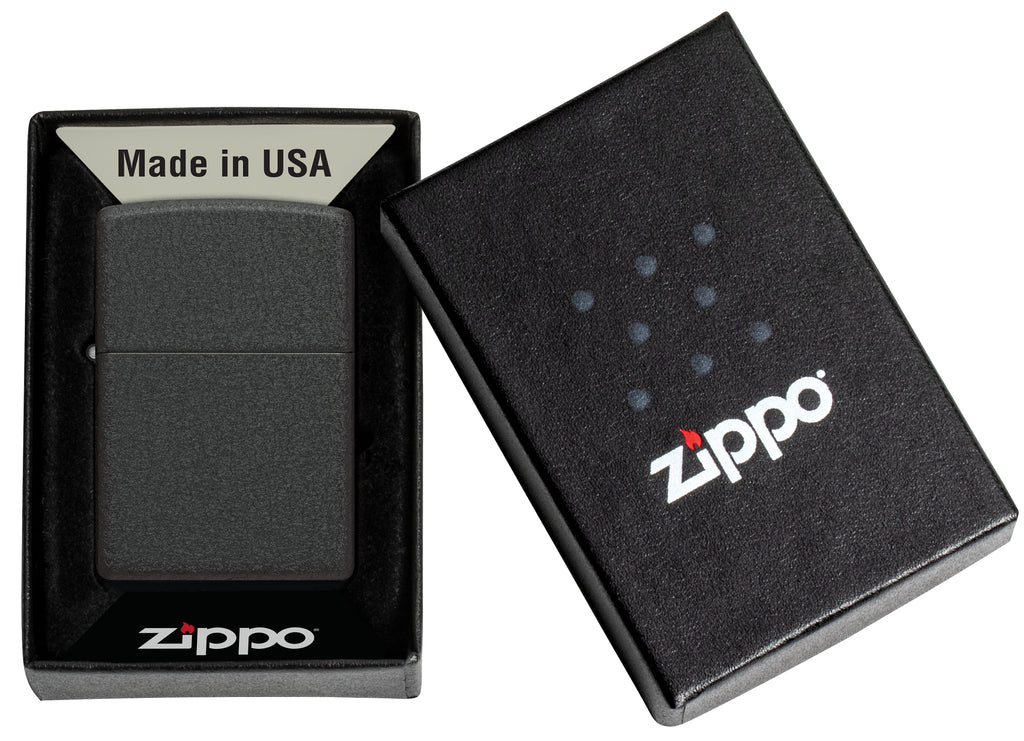 PL ZIPPO 236 BLACK CRACKLE