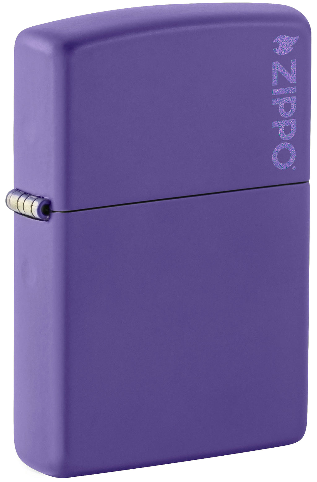 237ZL Purple Matte with Zippo Logo