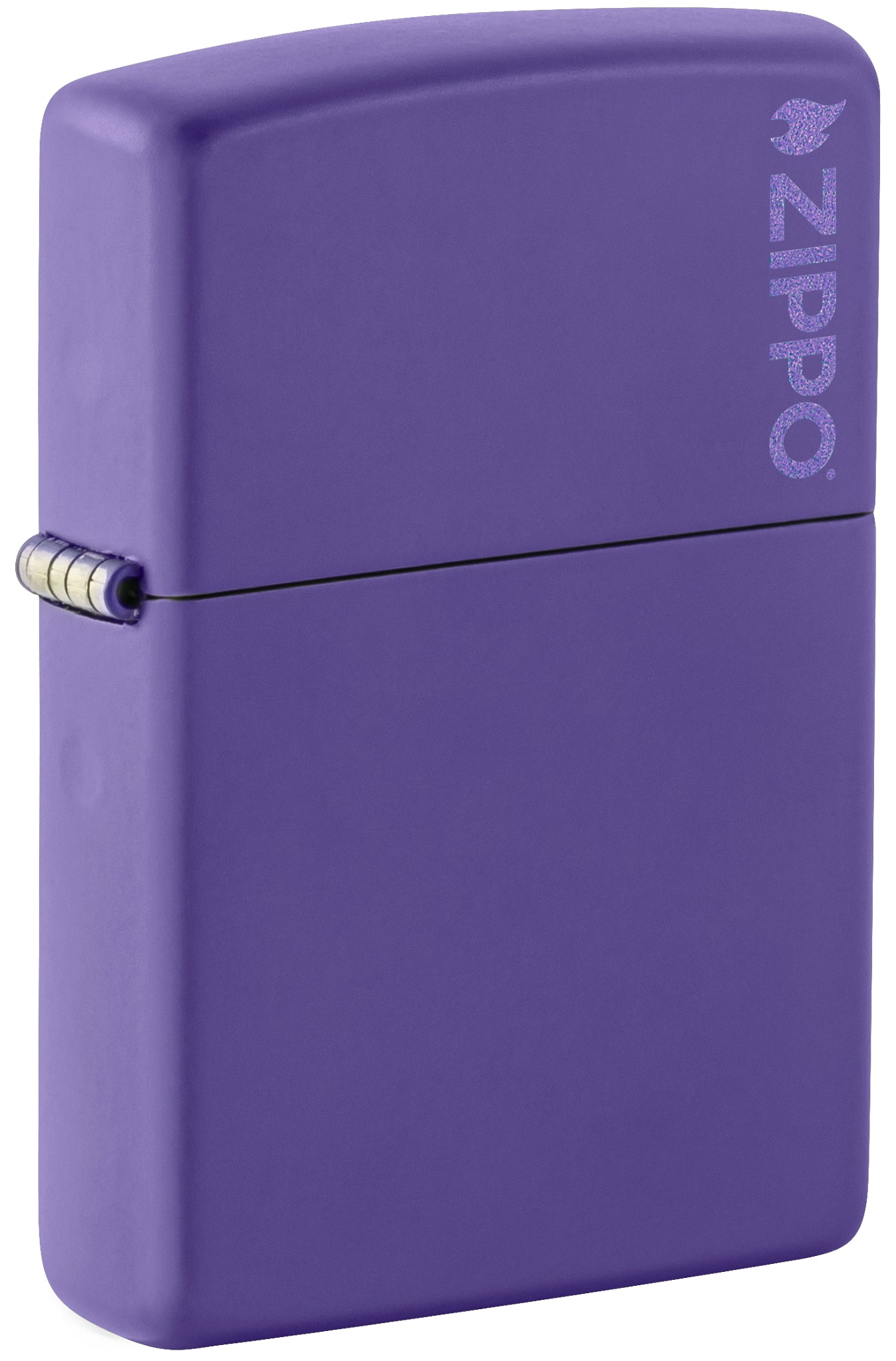 237ZL Purple Matte with Zippo Logo