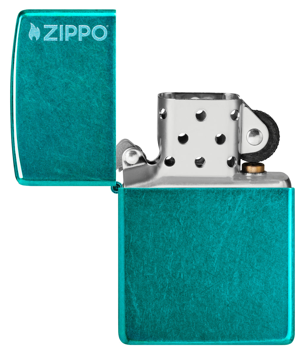 24004ZL Candy Teal with Zippo Logo