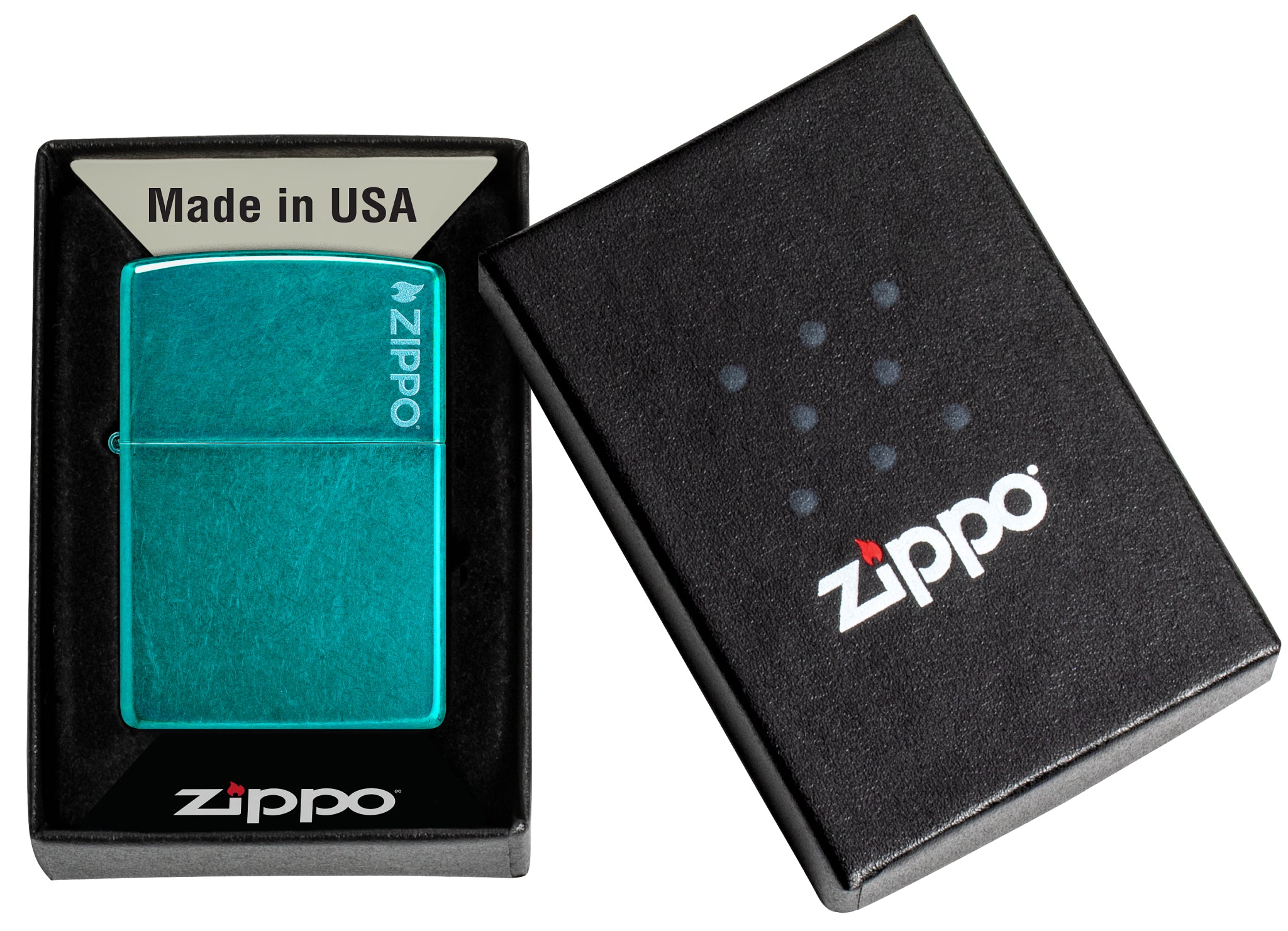 24004ZL Candy Teal with Zippo Logo