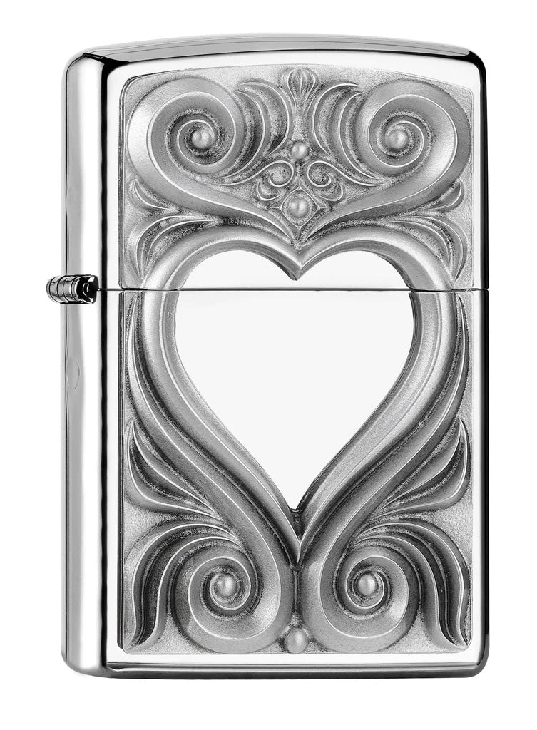 250 Heart Antique Embl.